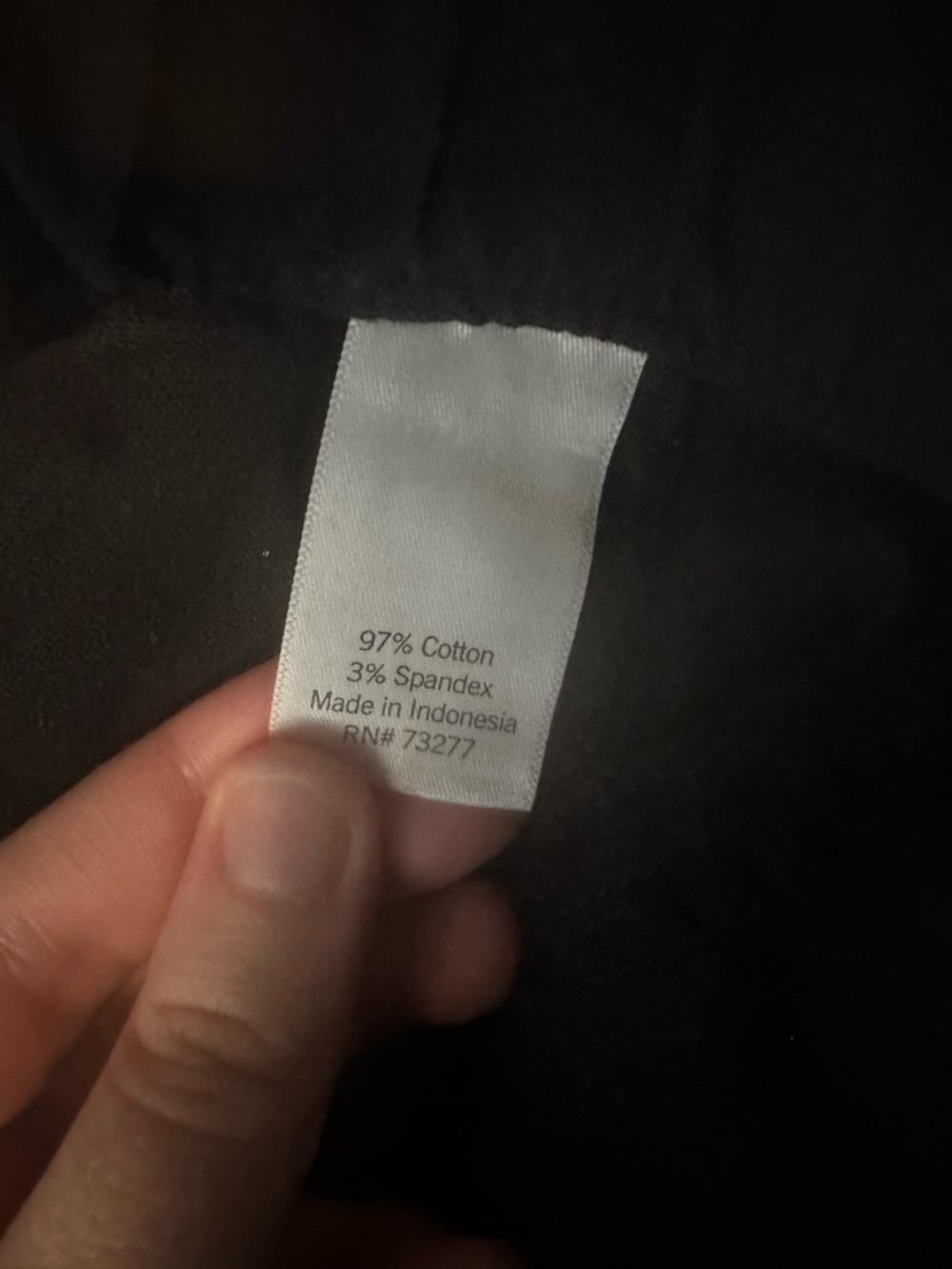 Sonoma Black Cropped Drawstring Pants - Picture 5 of 5